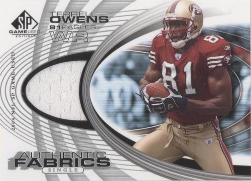 2004 SP Game Used Edition Terrell Owens #AF-TO