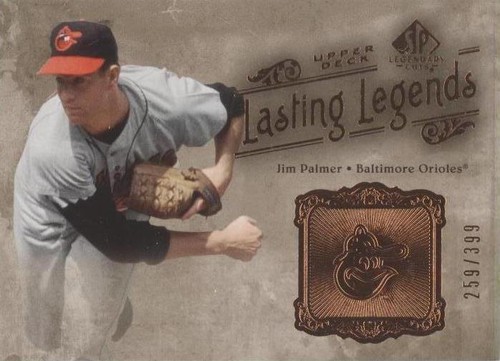 2005 SP Legendary Cuts - Jim Palmer #LL-JP
