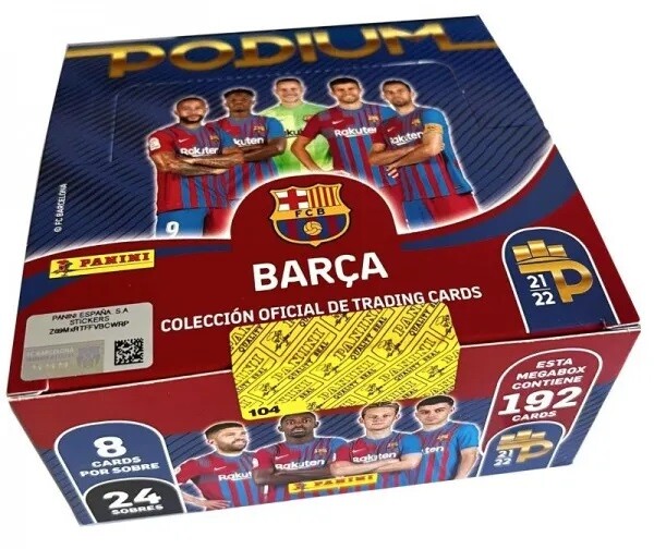 2020-21 TOPPS FC BARCELONA 未開封ボックス　1BOX 2020-21 TOPPS FC BARCELONA 未開封ボックス 1BOX
