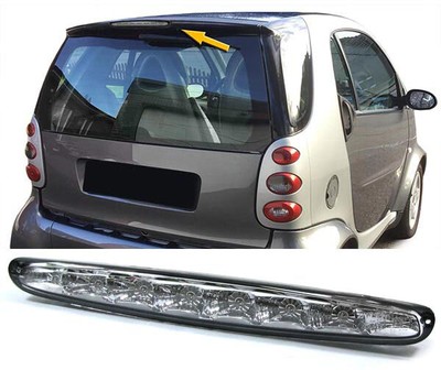 Dritte LED Bremsleuchte Klarglas chrom für Smart ForTwo Cabrio