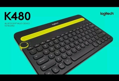 Logitech K480 Bluetooth Multi-Device Keyboard - Black