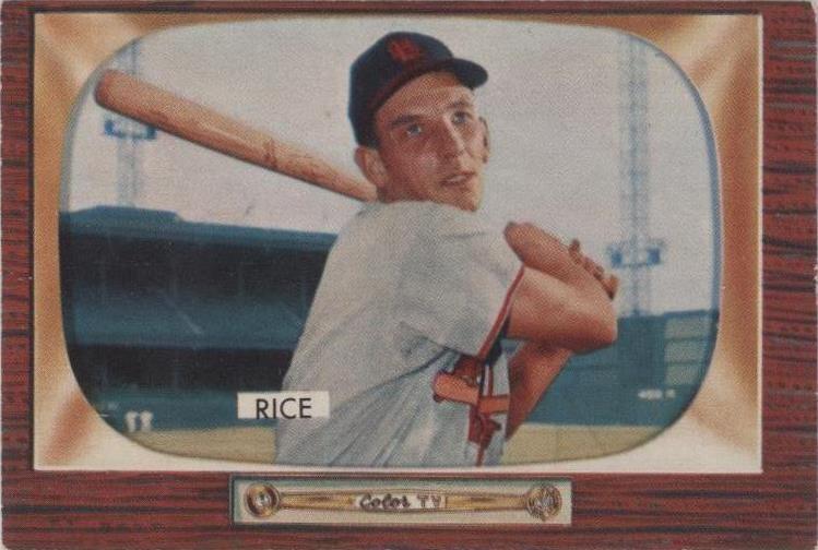 1955 Bowman - Del Rice #106