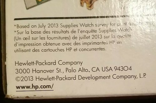 HP Ink 61 Tri Color EXPIRED Hewlett Packard Brand Original FREE SHIPPING