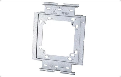 nVent Caddy TB45P Box Mounting Plate 4'', 4-11/16'' & 5'' Boxes -  Box of 15 Plates