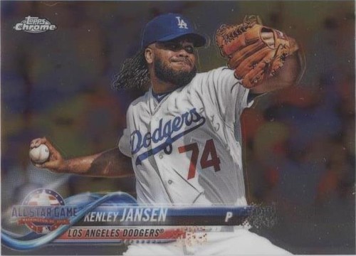 2018 Topps Chrome Update - Kenley Jansen #HMT92