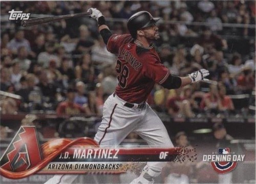 2018 Topps Opening Day - J.D. Martinez #10