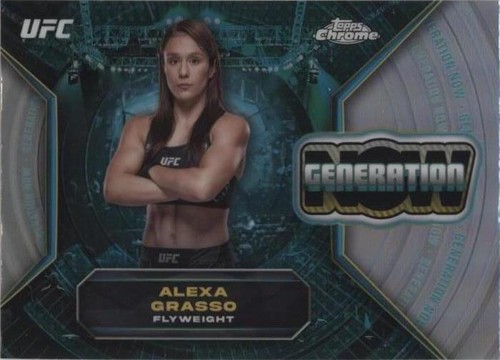 2024 Topps Chrome UFC - Alexa Grasso #GNW-16
