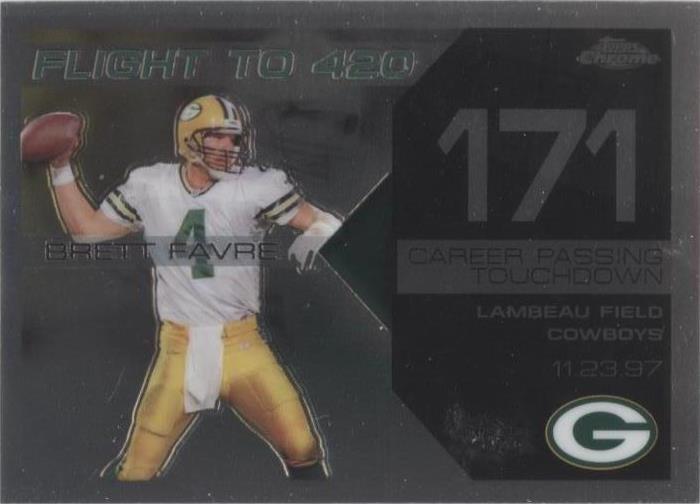2007 Topps Chrome Brett Favre #BFC-BF171
