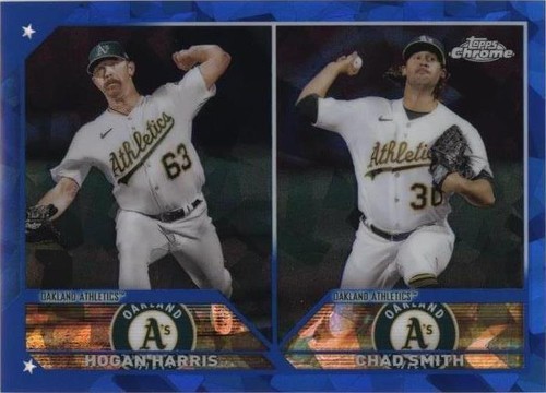 2023 Topps Chrome Update Series Sapphire Edition - Chad Smith Hogan Harris #USCS49