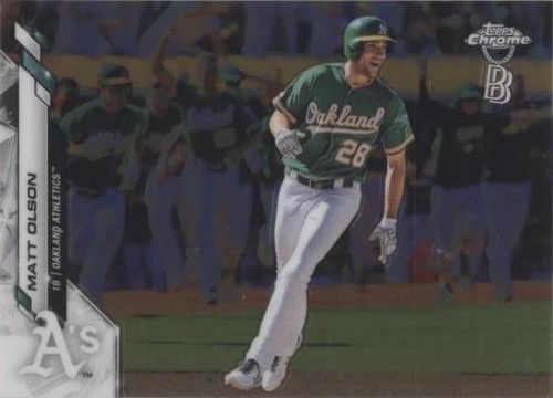 2020 Topps Chrome Ben Baller Edition - Matt Olson #183