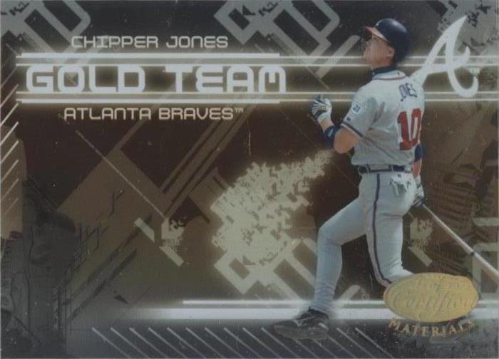 2005 Leaf Certified Materials - Chipper Jones #GT-4