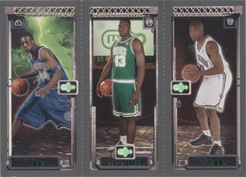 2003-04 Topps Rookie Matrix - David West/Kendrick Perkins/Ndudi Ebi #128-136-135