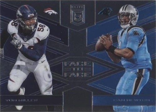 2017 Donruss Elite Cam Newton Von Miller #4