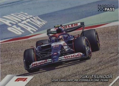 2024 Topps Paddock Pass Formula 1 - Yuki Tsunoda #AA-17
