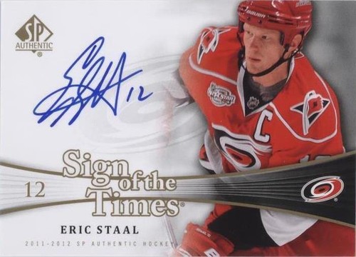 2011-12 SP Authentic - Eric Staal #SOT-ES