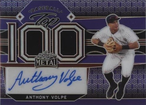 1枚限定！Anthony Volpe Auto 2022 Leaf l 1枚限定！Anthony Volpe Auto 2022 Leaf l 2022 Leaf Signature