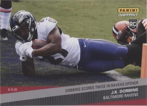 2020 Panini Instant NFL J.K. Dobbins #20