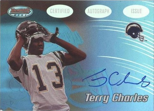 2002 Bowman's Best Terry Charles #165