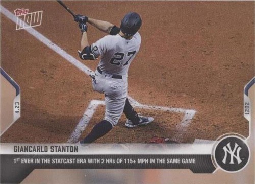 2021 Topps Now - Giancarlo Stanton #118