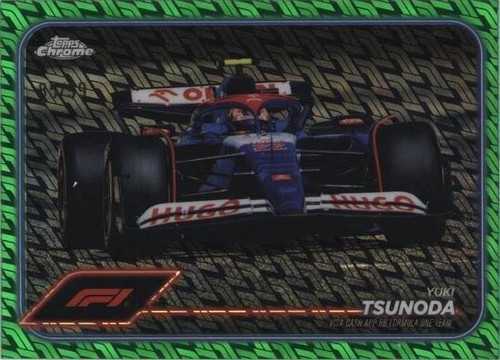 2024 Topps Chrome Formula 1 Logofractor Edition - Yuki Tsunoda #89