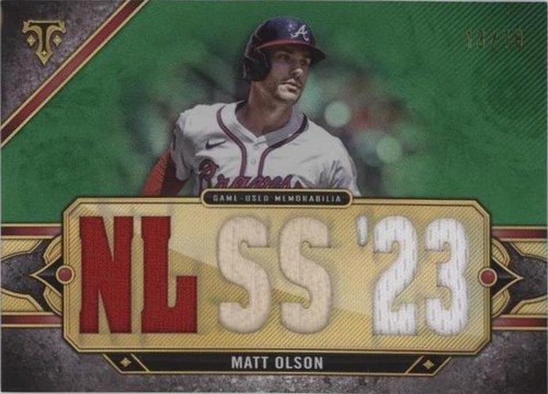 2024 Topps Triple Threads - Matt Olson #TTR-MO3