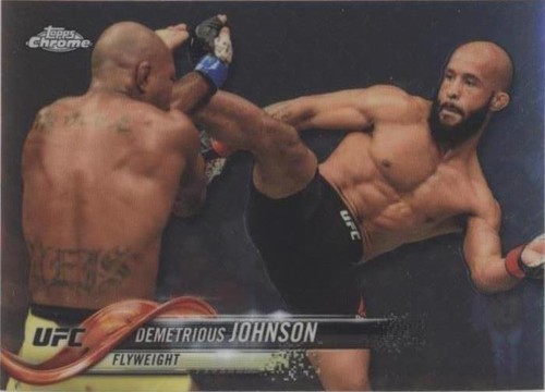 2018 Topps Chrome UFC - Demetrious Johnson #1