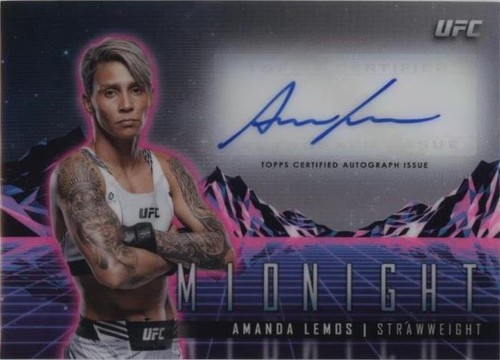 2024 Topps Midnight UFC - Amanda Lemos #HS-ALS