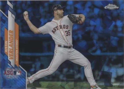 2020 Topps Chrome Update Series Sapphire Edition - Justin Verlander #U-194