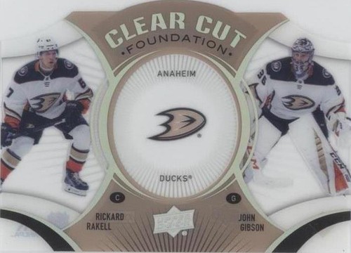 2018-19 Upper Deck - John Gibson Rickard Rakell #CCF-1