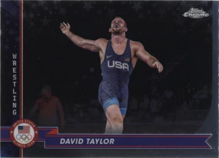 2024 Topps Chrome U.S. Olympic & Paralympic Team and Hopefuls - David Taylor #162