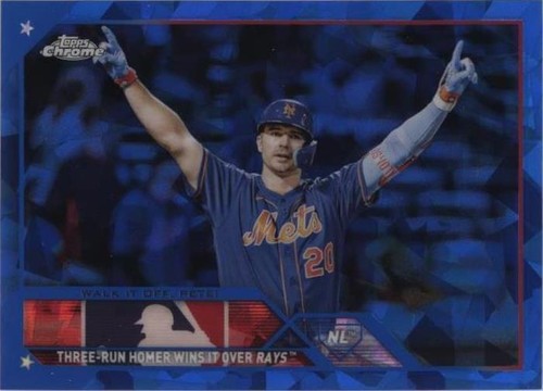 2023 Topps Chrome Update Series Sapphire Edition - Pete Alonso #USCS292