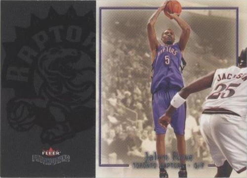 2003-04 Fleer Patchworks - Jalen Rose #85