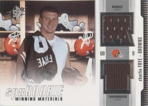 2005 SPx Charlie Frye #RWM-CF