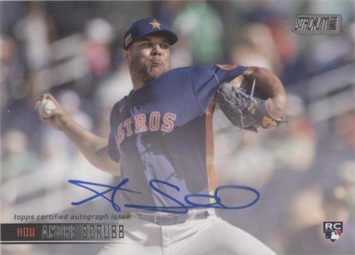 2021 Topps Stadium Club - Andre Scrubb #SCBA-ASC