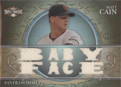 2013 Topps Triple Threads - Matt Cain #TTR-MCA1