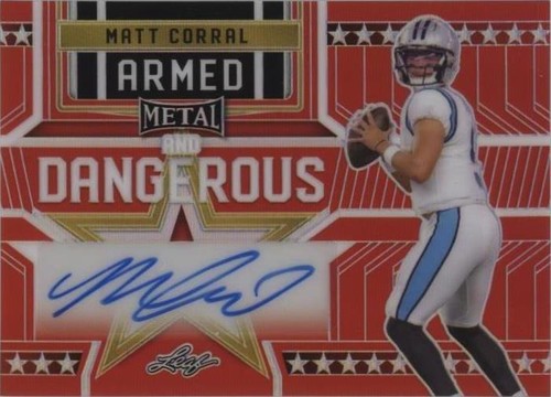 2023 Leaf Metal Matt Corral #AD-MC1