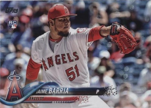 2018 Topps Update Series - Jaime Barria #US154
