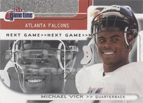 2001 Fleer Game Time Michael Vick #111