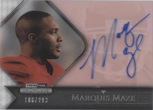 2012 Press Pass Showcase Marquis Maze #SC-MM