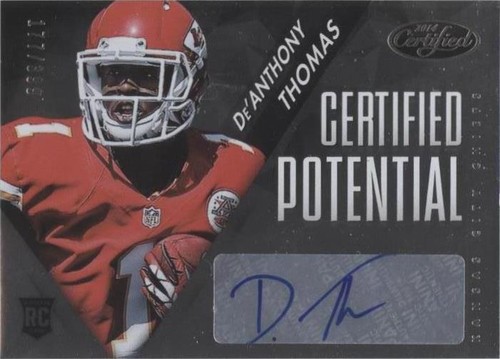 2014 Panini Certified De'Anthony Thomas #P-DT