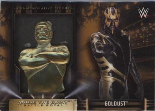2019 Topps WWE Road to Wrestlemania - Andre the Giant Goldust #BR-GD