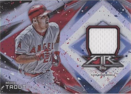 2017 Topps Fire - Mike Trout #FR-MT