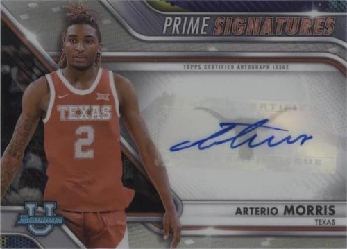 2022-23 Bowman University Chrome - Arterio Morris #PCS-AM