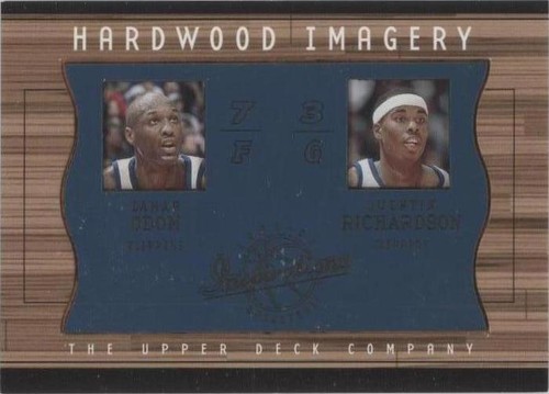 2001-02 Upper Deck Inspirations - Lamar Odom/Quentin Richardson #LO/QR