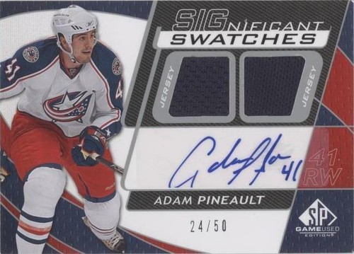 2008-09 SP Game Used Edition - Adam Pineault #SS-AP