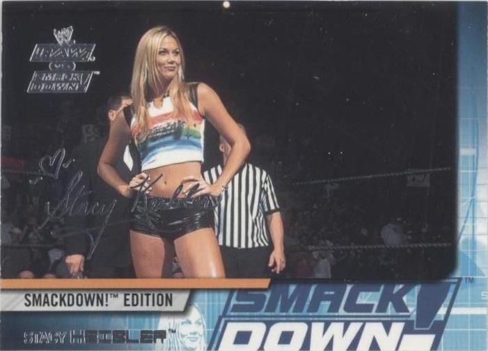 Carte Rare. Stacy Keibler. Promotional Sample. Divine Divas. 2003. WWE
