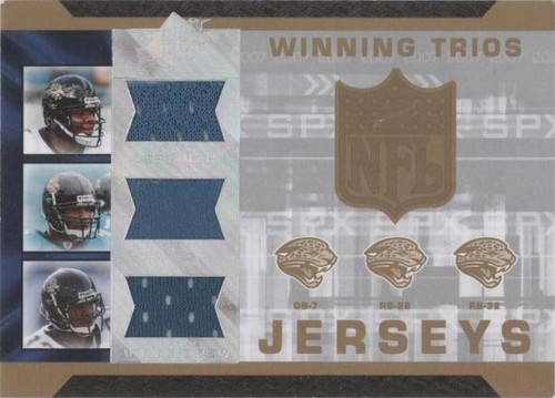 2007 SPx Byron Leftwich Fred Taylor Maurice Jones-Drew #WT-LTD