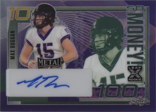 2023 Leaf Metal Max Duggan #SM-MD1
