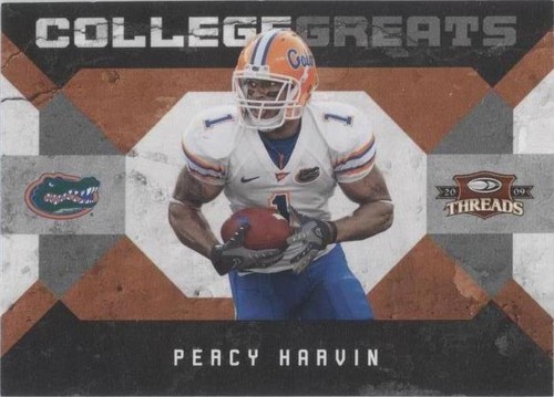 2009 Donruss Threads Percy Harvin #19