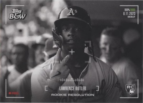 2024 Topps Black & White - Lawrence Butler #RR4